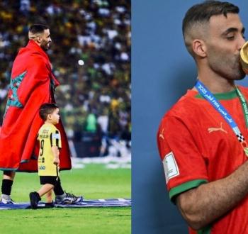 النجم المغربي حمدلله يعلن اعتزاله الدولي