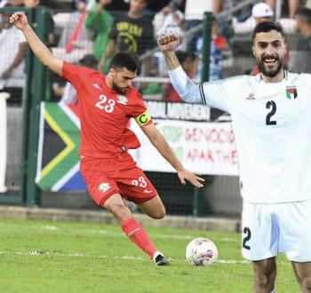 نجم منتخب فلسطين على رادار الأهلي المصري