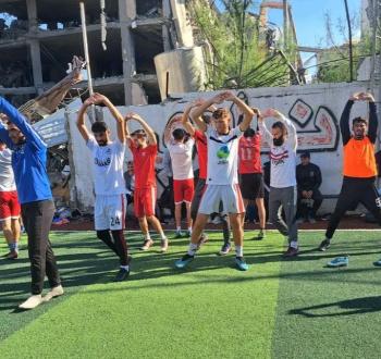أندية غزة تبدأ خطة التعافي وإعادة النبض للملاعب