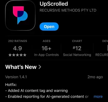 تطبيق UpScrolled.webp
