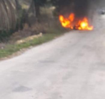 قصف مركبة جنوب لبنان
