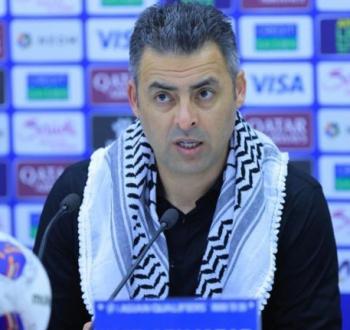 الاتحاد الإيطالي يكرم مدرب منتخب فلسطين