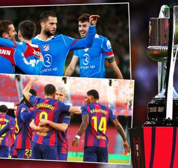 تشكيلة برشلونة ضد أتلتيكو مدريد في كأس ملك إسبانيا