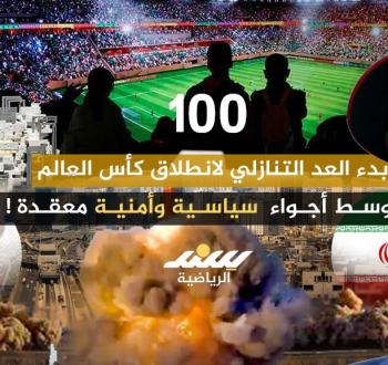 بدء العد التنازلي لانطلاق كأس العالم .. وسط أجواء سياسية معقدة!