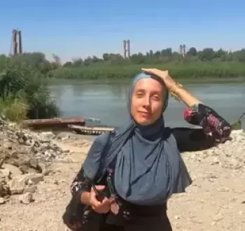 صحفية أمريكية في العراق