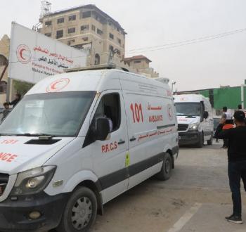 إجلاء مرضى من معبر رفح