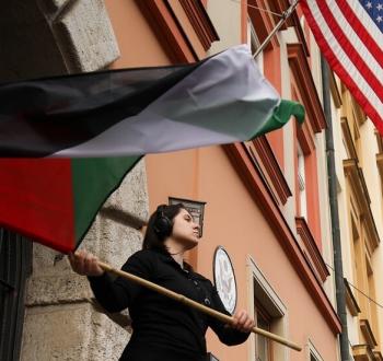 علم فلسطين في أمريكا