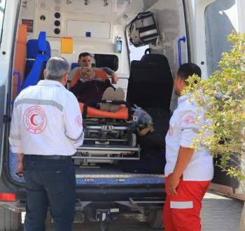 إجلاء المرضى بقطاع غزة