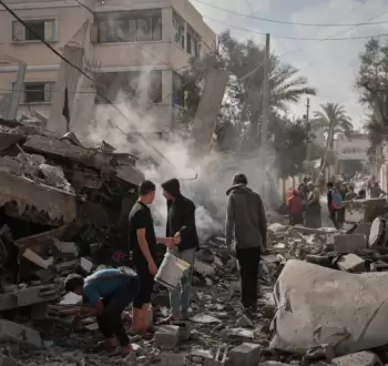 تدمير منازل المواطنين شمال قطاع غزة - صورة أرشيفية