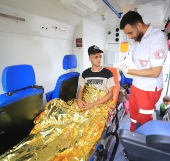 إجلاء مرضى