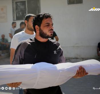 وصول جثامين 20 شهيدًا بينهم أطفال إلى مجمع الشفاء الطبي