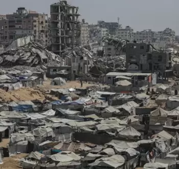 خيام الغزيين