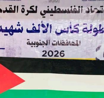 نتائج قرعة بطولة كأس الألف شهيد لأندية الضفة وغزة