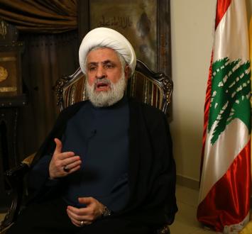 أمين عام حزب الله الشيخ نعيم قاسم