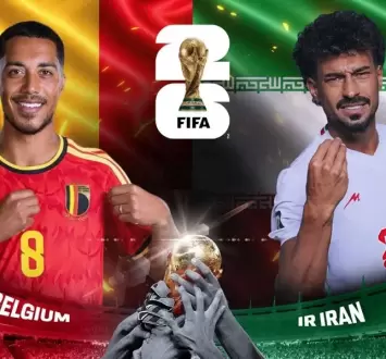 بث مباشر بلجيكا ضد إيران في كأس العالم 2026