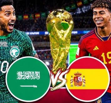 بث مباشر مباراة إسبانيا والسعودية في كأس العالم 2026