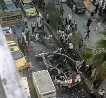انفجار دمشق