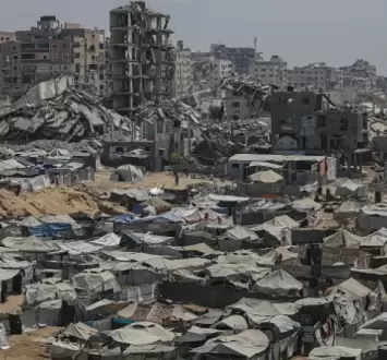 خيام الغزيين