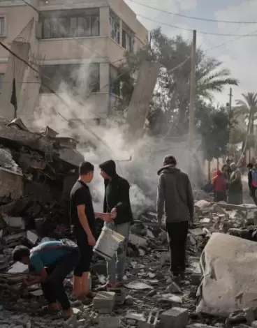 تدمير منازل المواطنين شمال قطاع غزة - صورة أرشيفية