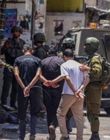 اعتقالات إسرائيلية في الضفة الغربية.jpg