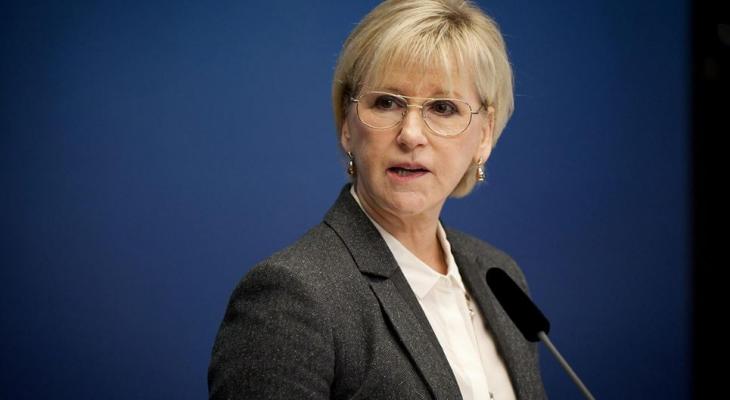 وزيرة الخارجية السويدية مارغوت والستروم