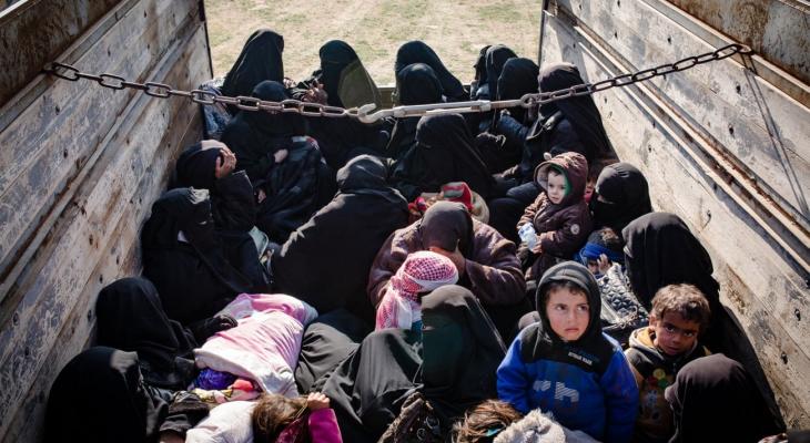 أطفال محتجزين بسوريا