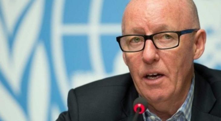 منسق الأمم المتحدة للشؤون الإنسانية في الأراضي الفلسطينية جيمي مكجولدريك