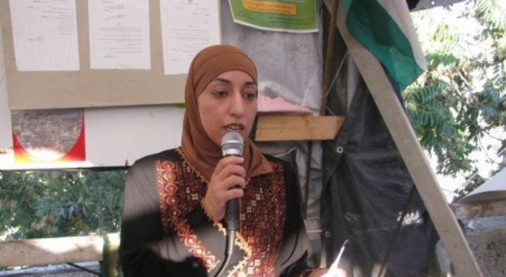مديرة المركز النسوي الثوري بسلوان عبير زياد