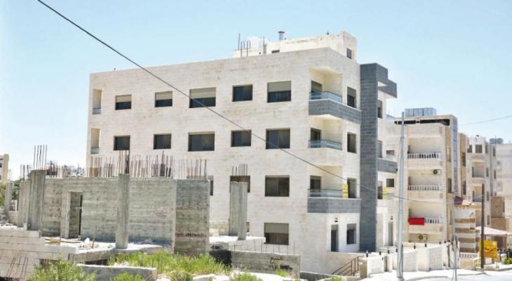 ارتفاع عدد رخص الأبنية في فلسطين