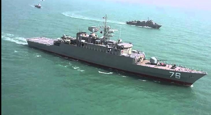 إيران ترسل بارجة للخليج لحماية الملاحة البحرية