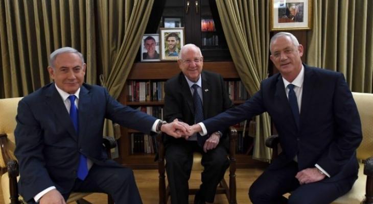 ريفلين، نتنياهو، غانتس