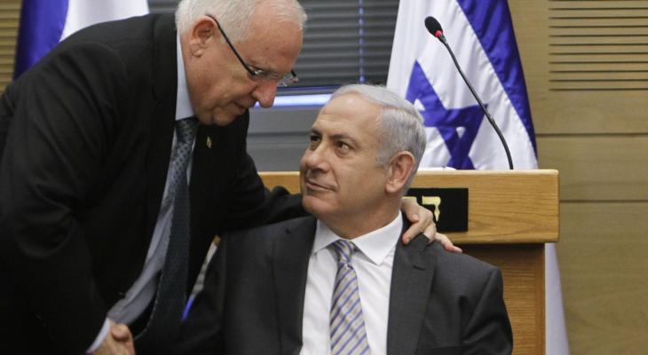 نتنياهو والرئيس الإسرائيلي