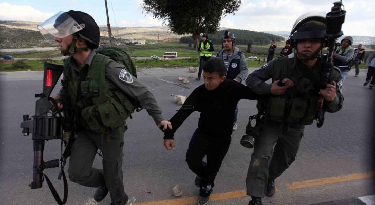 الاحتلال يعتقل طفلاً