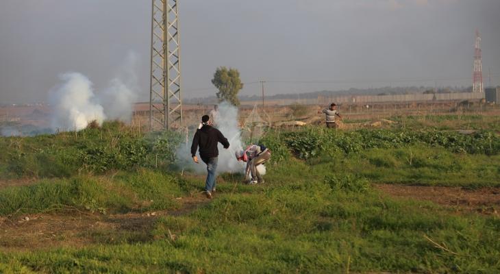 المزارعين شرق قطاع غزة