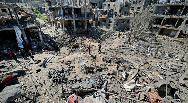 120 منظمة أهلية تدعو للإسراع في إعمار غزة