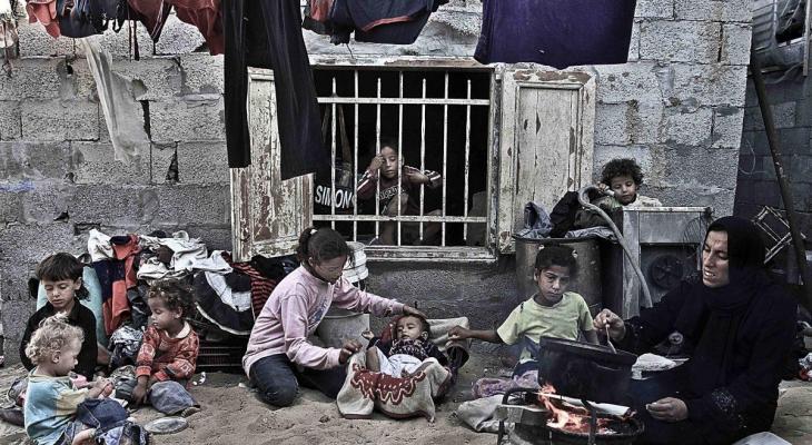 الأورومتوسطي أكثر من نصف سكان غزة فقراء.jpg