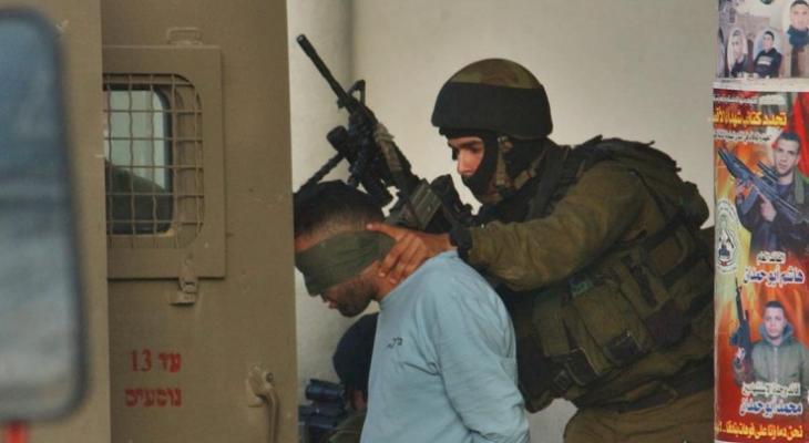 اعتقالات إسرائيلية في الضفة.jpeg