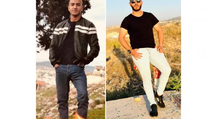 الشابان قصى كايد وعبد اللطيف حمدان