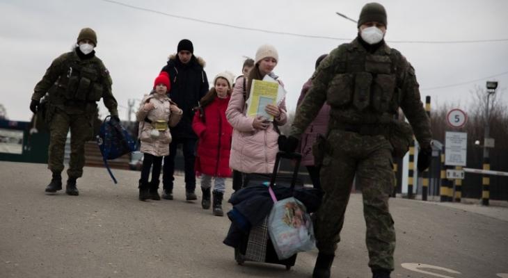 اللاجئون الفارون من أوكرانيا
