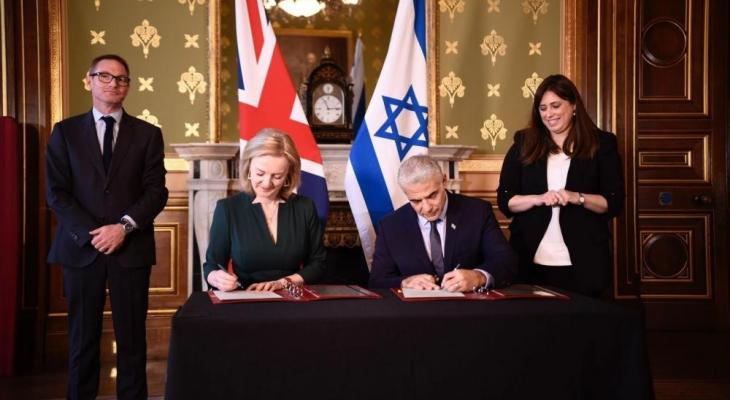 اتفاقية التجارة بين بريطانيا وإسرائيل