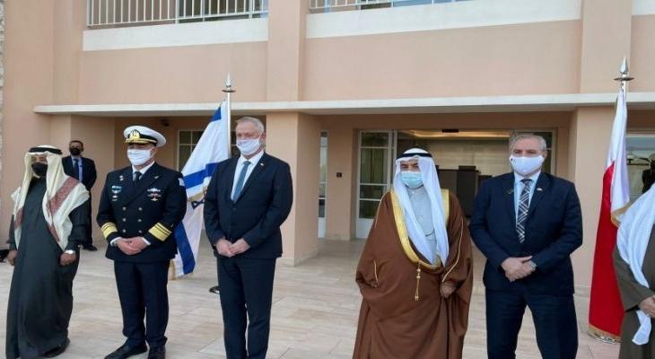 وزير الجيش الاسرائيلي بيني غانتس في البحرين