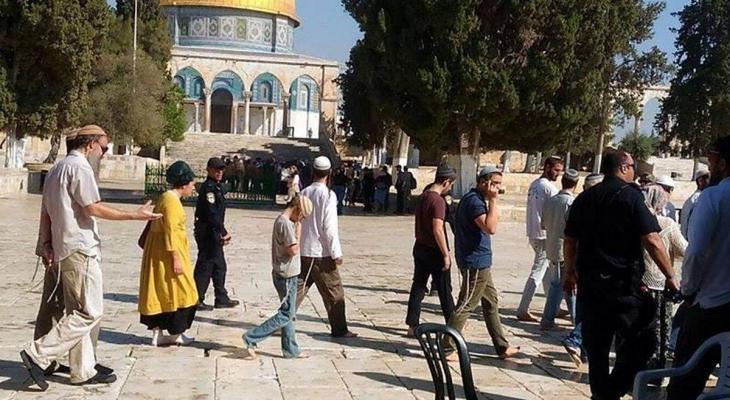 صورة أرشيفية لاقتحام الأقصى