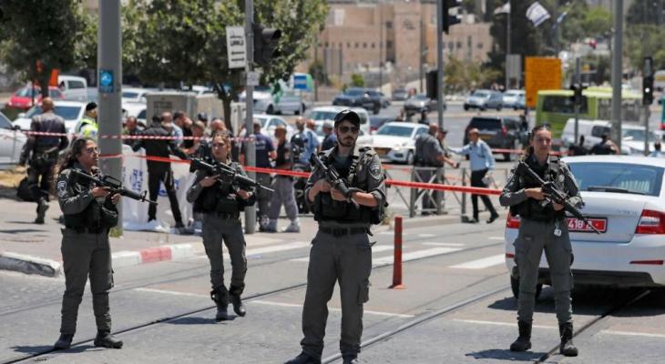 شرطة الاحتلال الإسرائيلي في تل أبيب