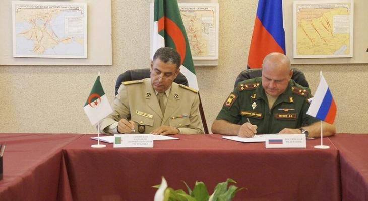 مناورات عسكرية بين روسيا والجزائر
