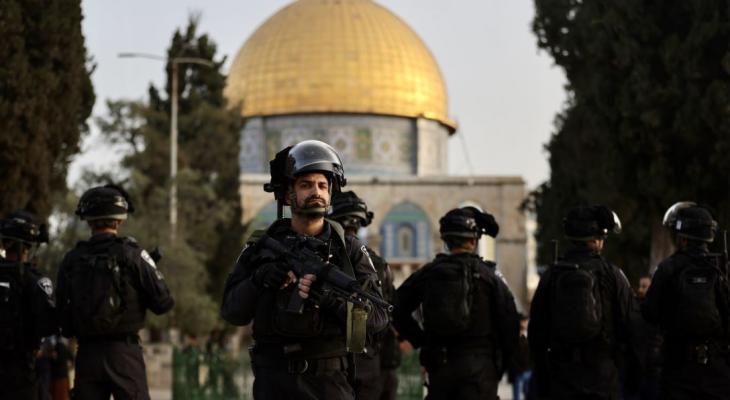شرطة الاحتلال في المسجد الأقصى