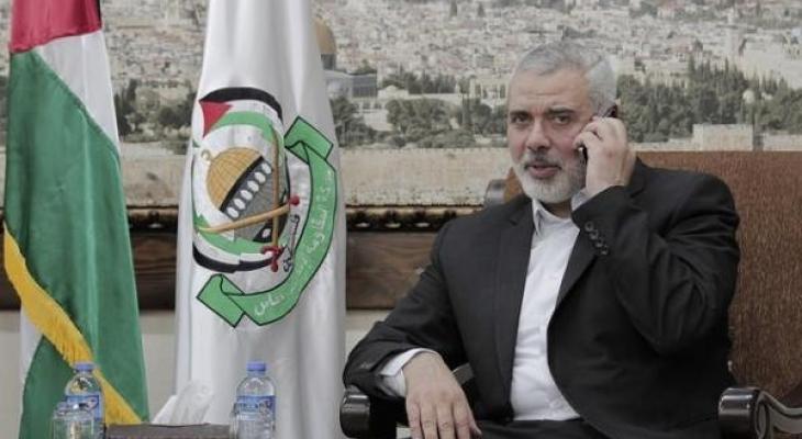 رئيس المكتب السياسي لركة حماس إسماعيل هنية