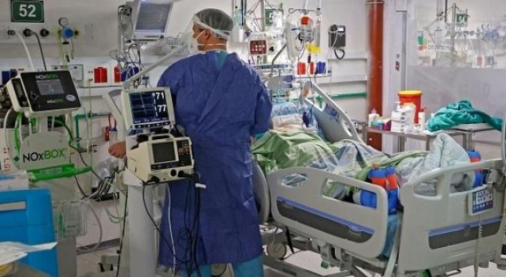 مريض بكورونا في مشفى إسرائيلي.jpg