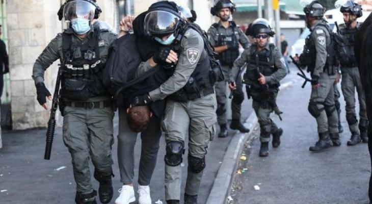 اعتداء واعتقال لقوات الاحتلال على فلسطيني في القدس.jpg