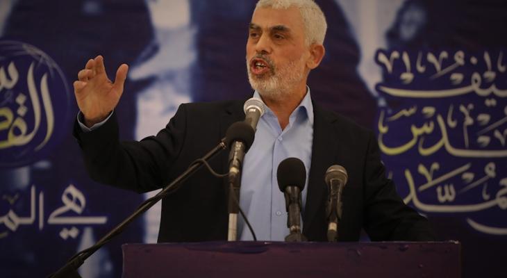 رئيس حركة حماس بغزة يحيى السنوار