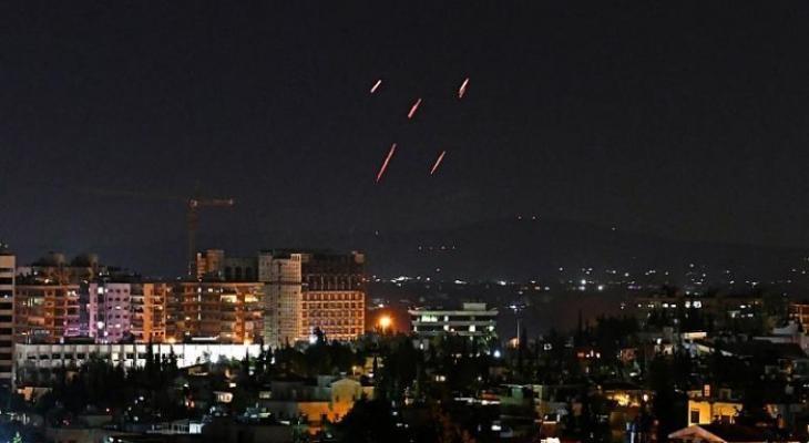 قصف دمشق